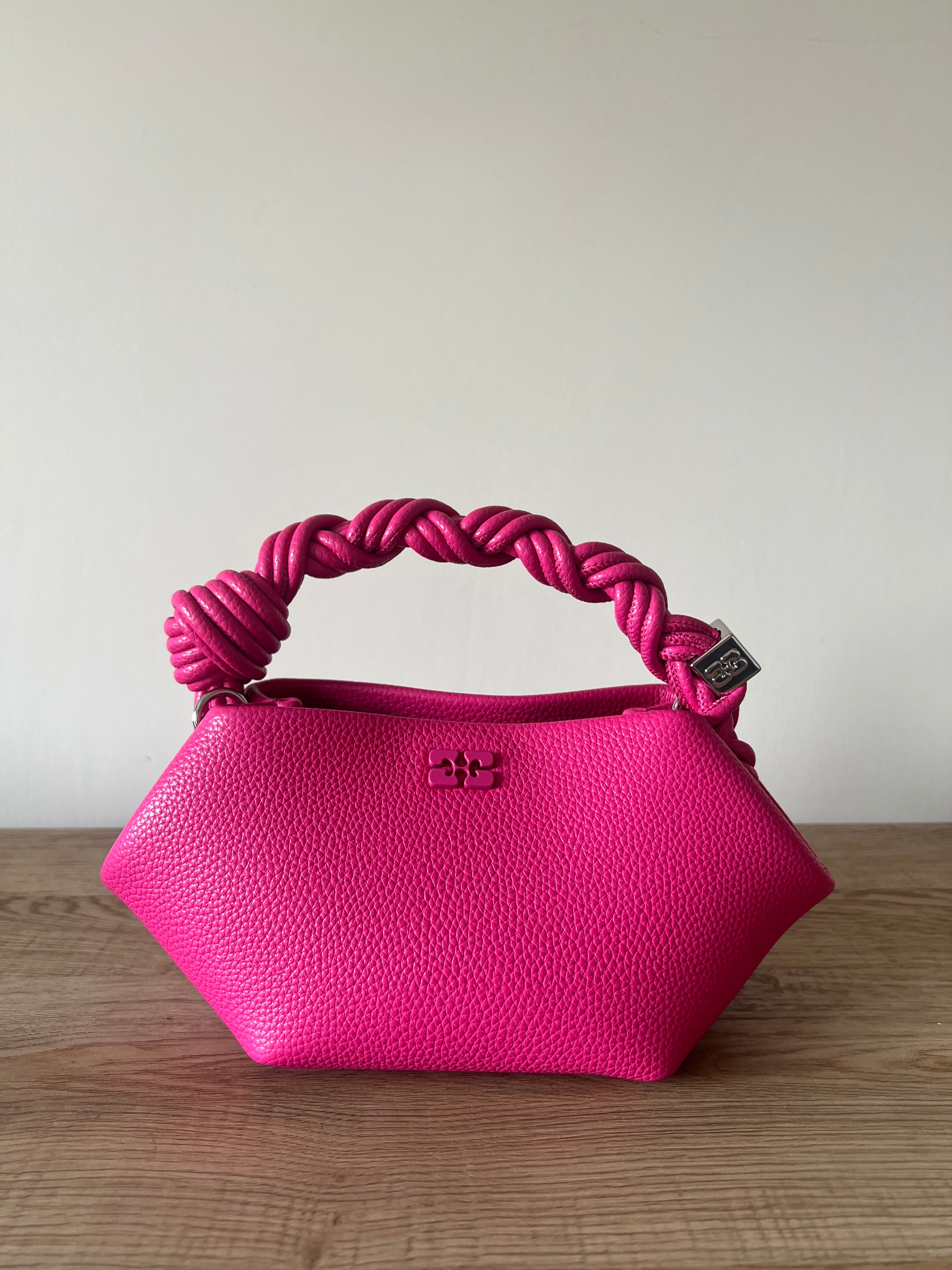Ganni Mini Bou Pink Tote Bag (RRP £365)